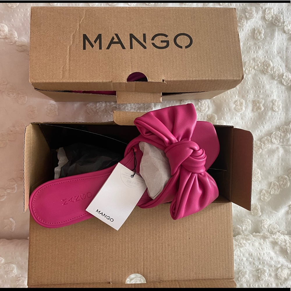 Pink flat sliders - Picture 2 of 5